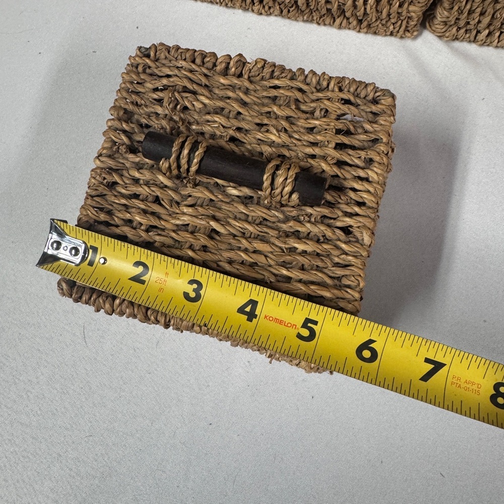 Set of Seagrass Storage Baskets - Picture 6 of 16